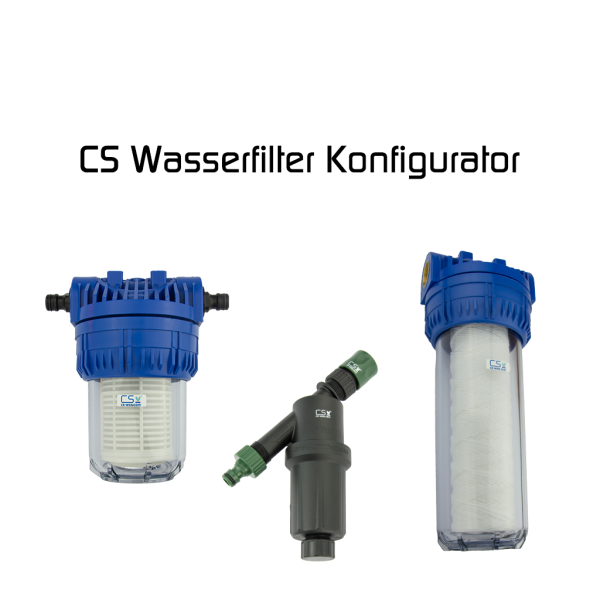 CS Wasserfilter für CS Perlschlauch