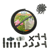 15m CS Soaker Hose Premium with Accessories