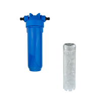CS Wasserfilter 10 Zoll Blau Kalkfilter mit...