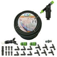 CS Perlschlauch Startup 100m mit Wasserfilter und...