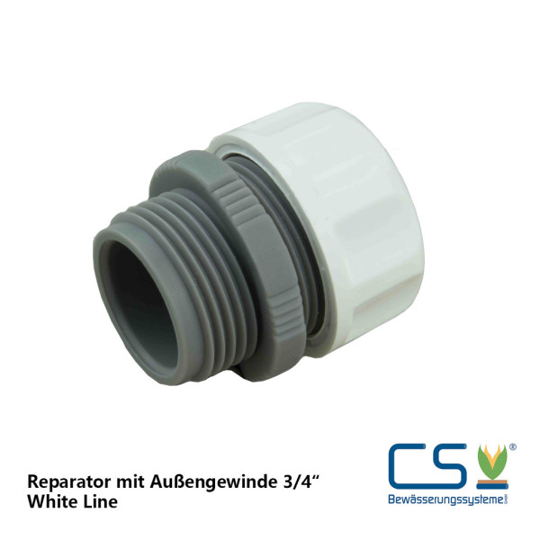 CS Reparator 1/2"- AG für CS Perlschlauch Premium